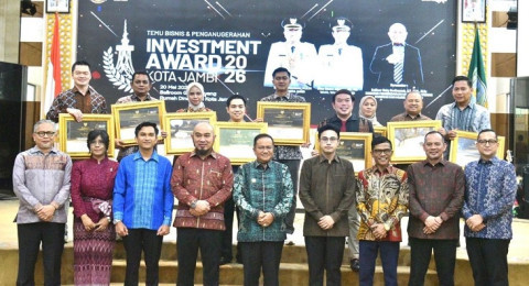 Pemkot Jambi Perkuat Daya Saing Investasi, DPMPTSP Raih Predikat Sangat Baik dari BKPM